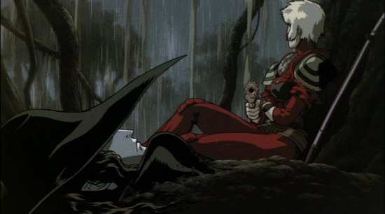 Vampire hunter D fighting scen 