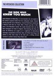 Preview Image for Back Cover of Man Who Knew Too Much, The