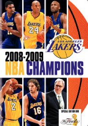 Preview Image for NBA Champions 2008-2009: Los Angeles Lakers