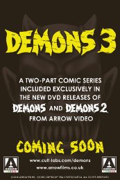 Preview Image for Demons 3 Comic Book