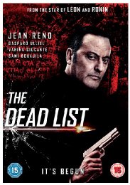 Preview Image for Mafia feature The Dead List with Jean Reno comes to DVD this October