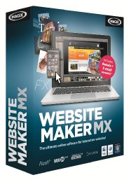 Preview Image for MAGIX Website Maker MX - The Best Website Maker of All Time