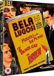 Preview Image for Murders In The Rue Morgue / The Black Cat / The Raven: Three Edgar Allan Poe Adaptations Starring Bela Lugosi (Masters of Cinema) Ltd Edition 2-Disc Blu-ray